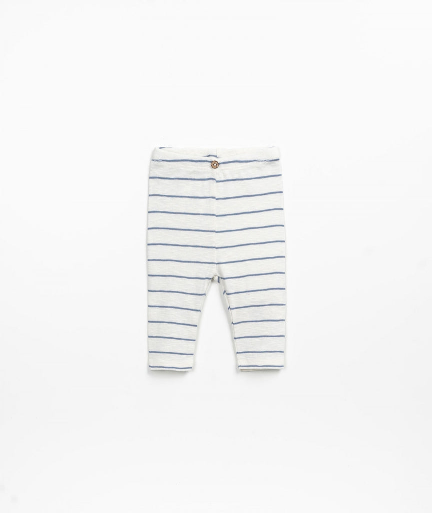 Sky Blue Stripe Pant Set