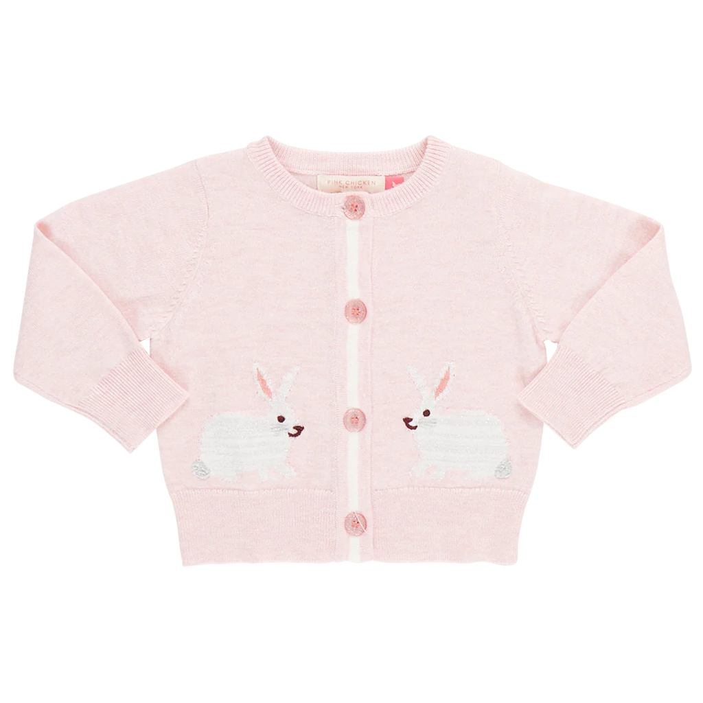 Baby Maude Rabbit Sweater/ Pink