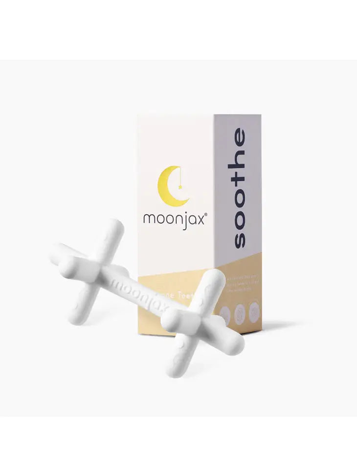 Moonjax White Silicone Teether