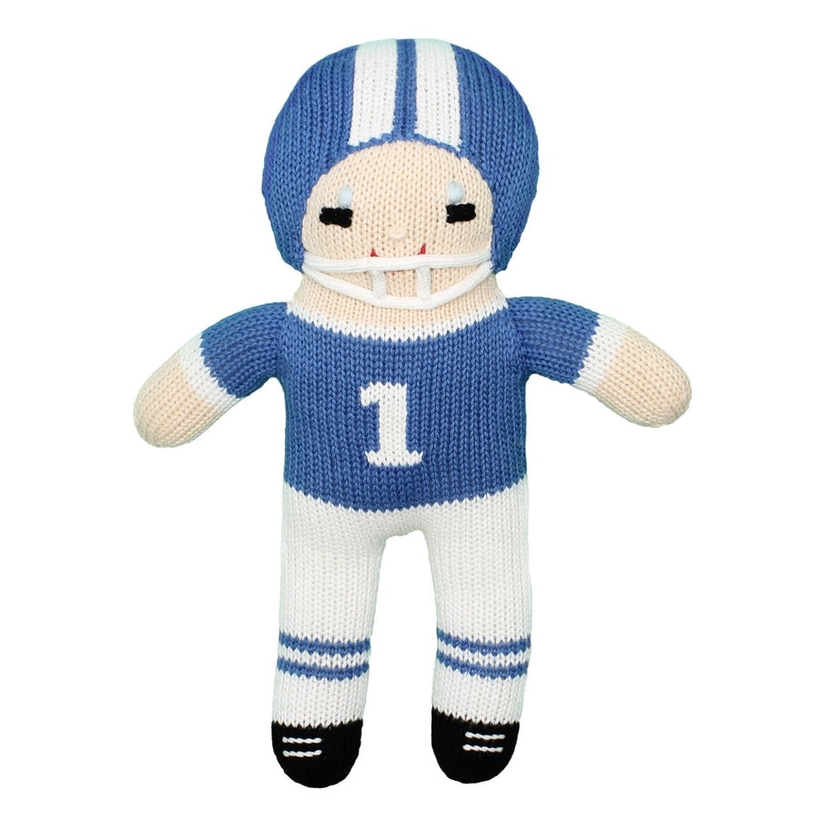 Football Player Knit Doll 12"