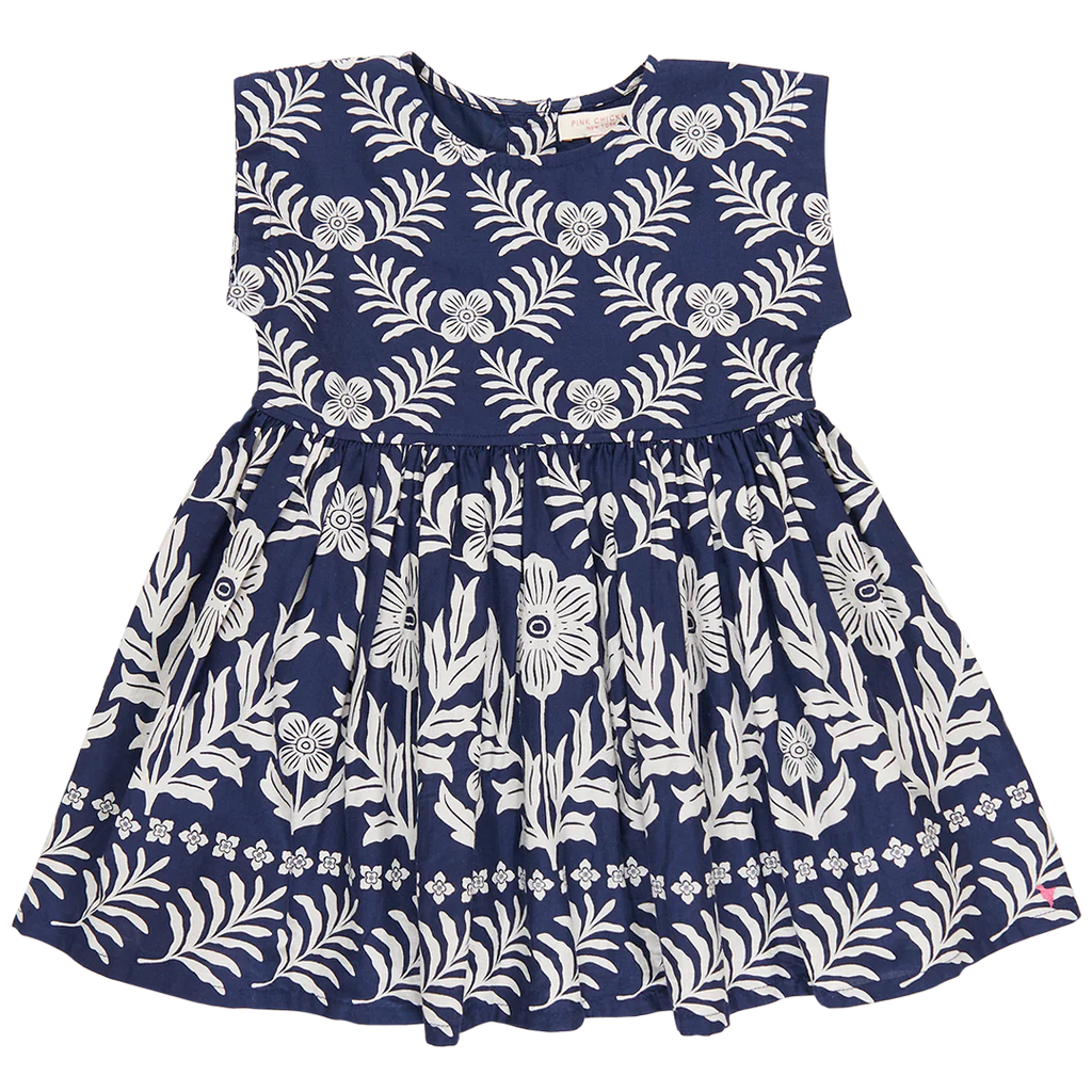 Girls Adaline Dress/Navy Oasis