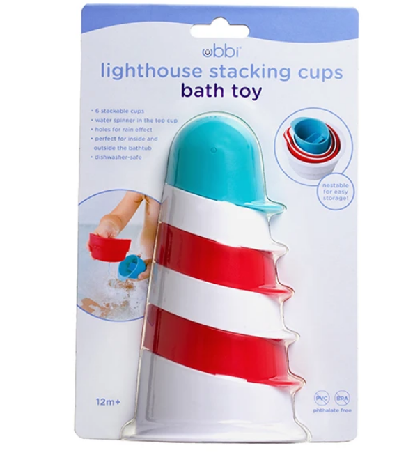 Lighthouse Stacking Bath Toy