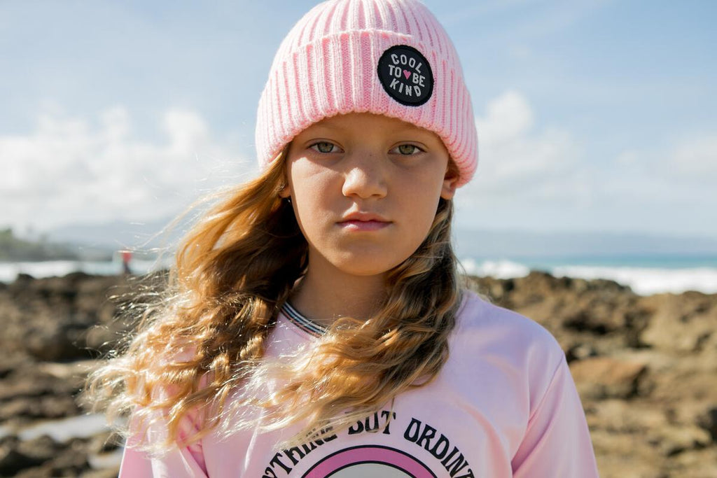Cool to Be Kind Beanie- Cherry Blossom