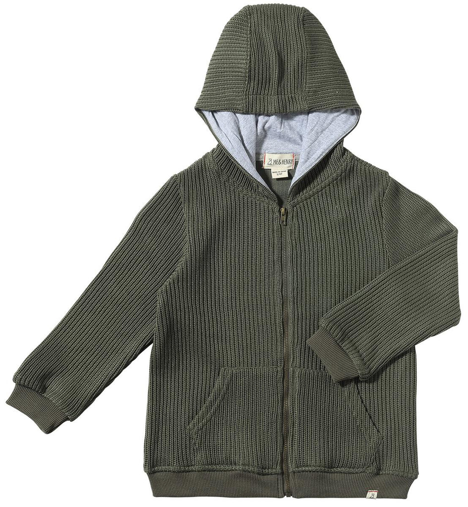 Sage Bellamy Hooded Zip Sweater