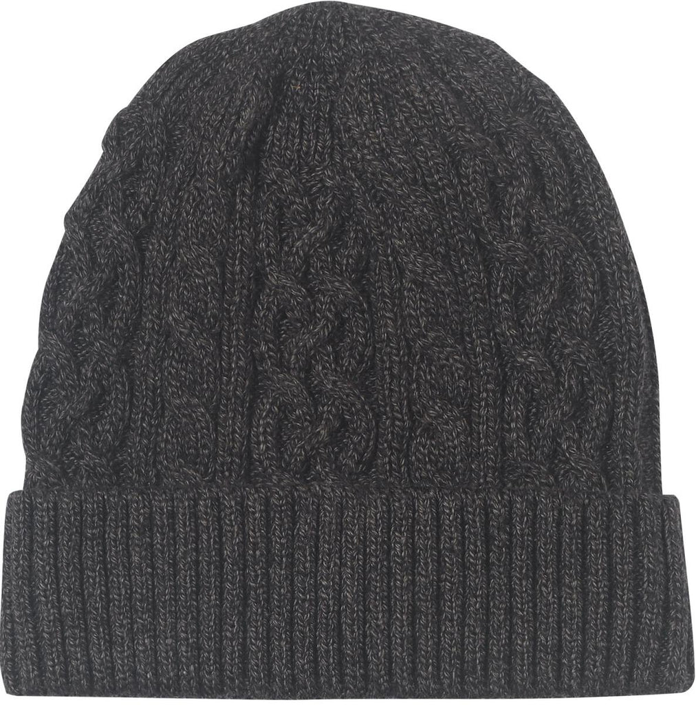 Charcoal Arcadia Cotton Beanie Hat