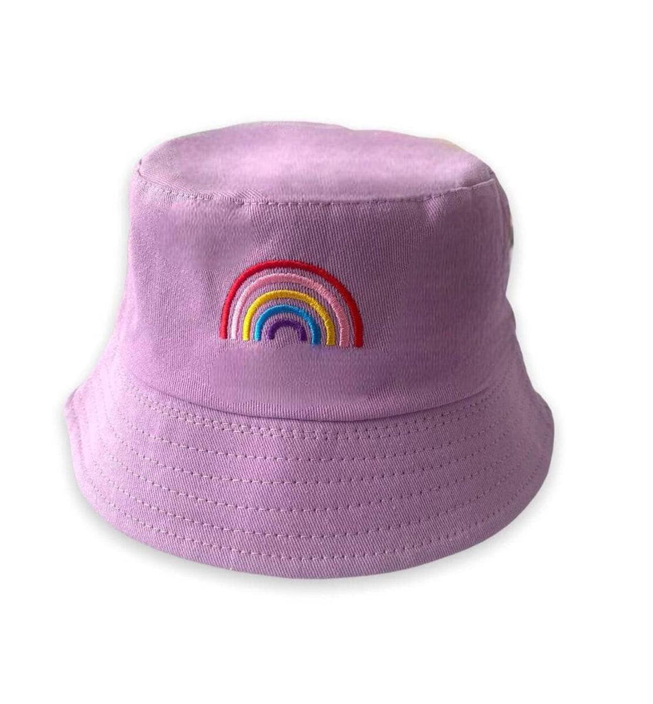 Purple Rainbow Bucket Hat