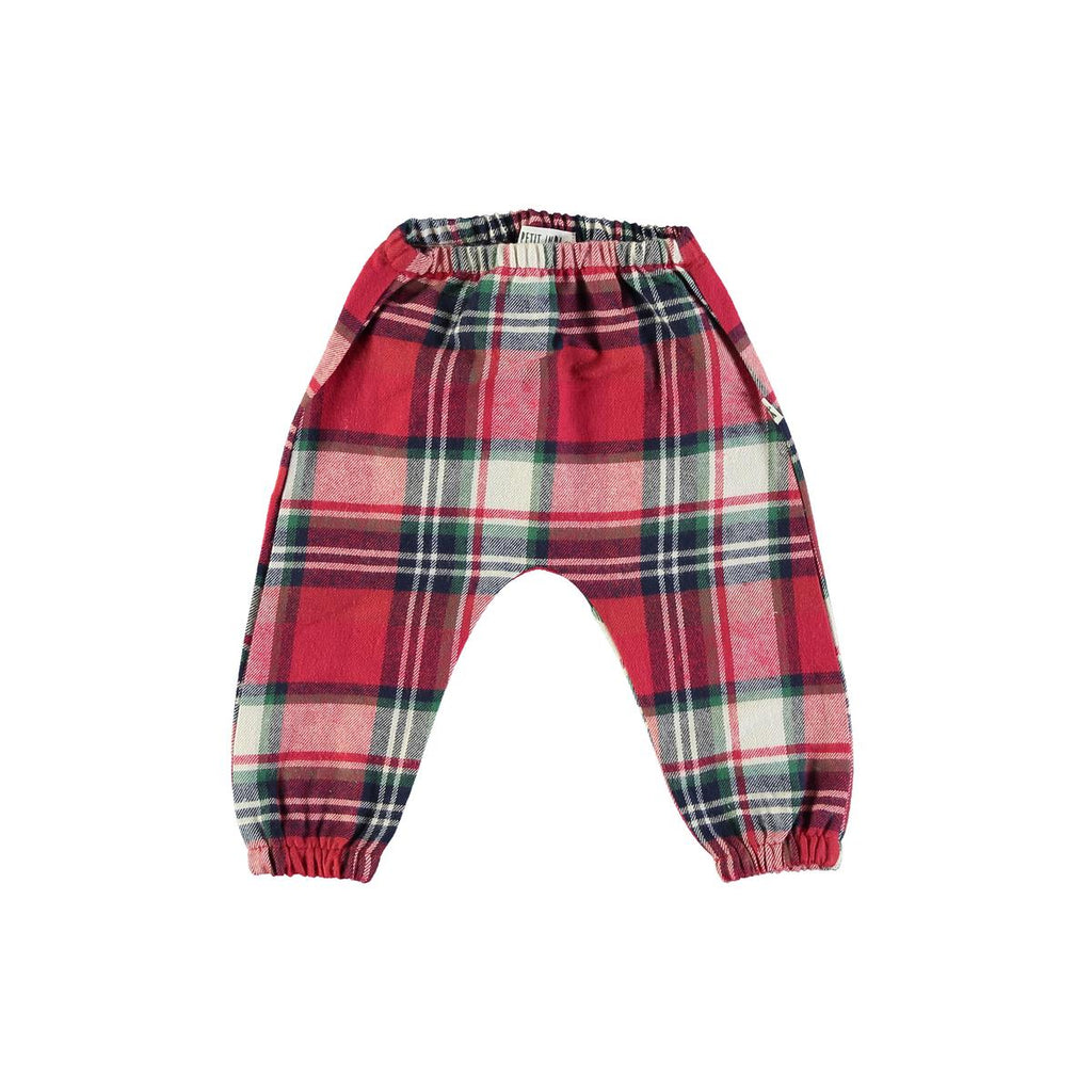 Cozy Holiday Plaid Jogger Set