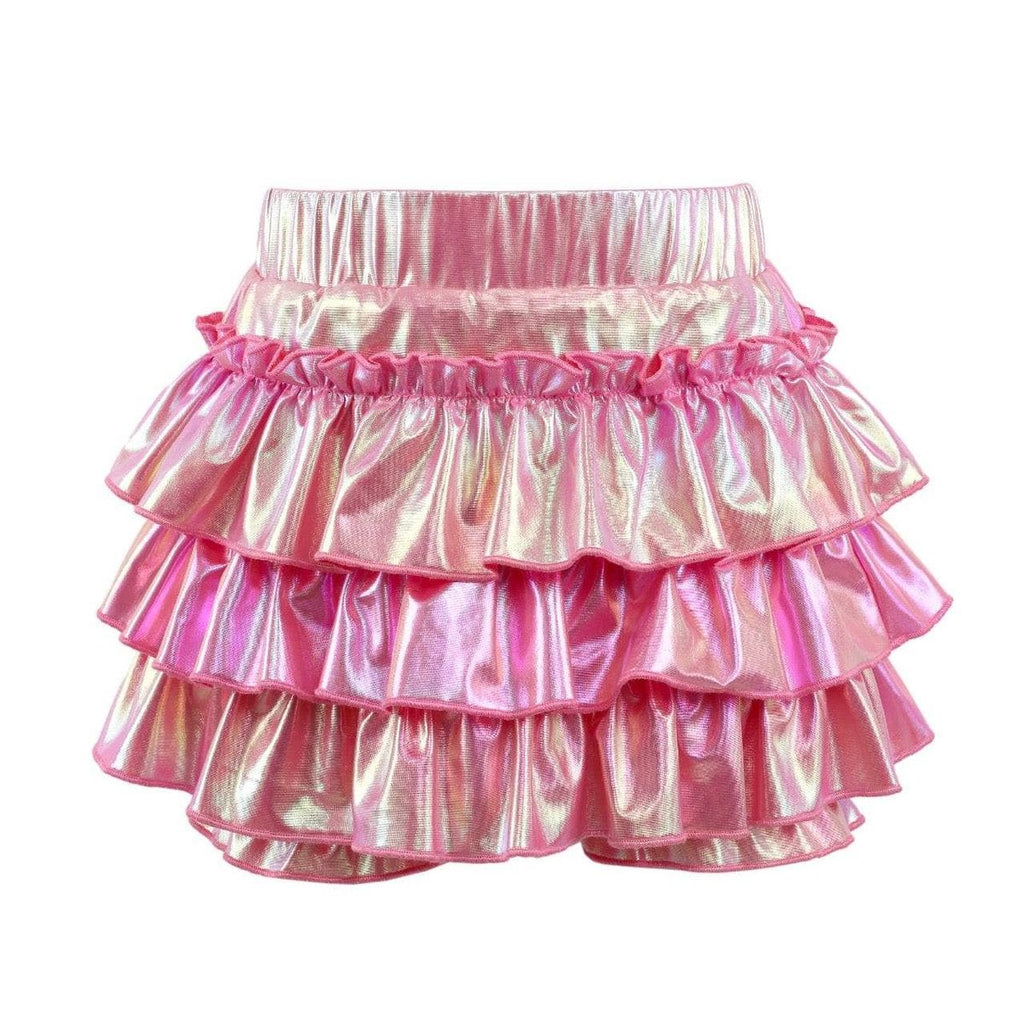 Pink/Silver Hologram Skirt