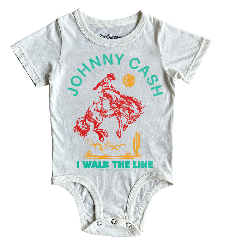 Johnny Cash Walk the Line Onesie