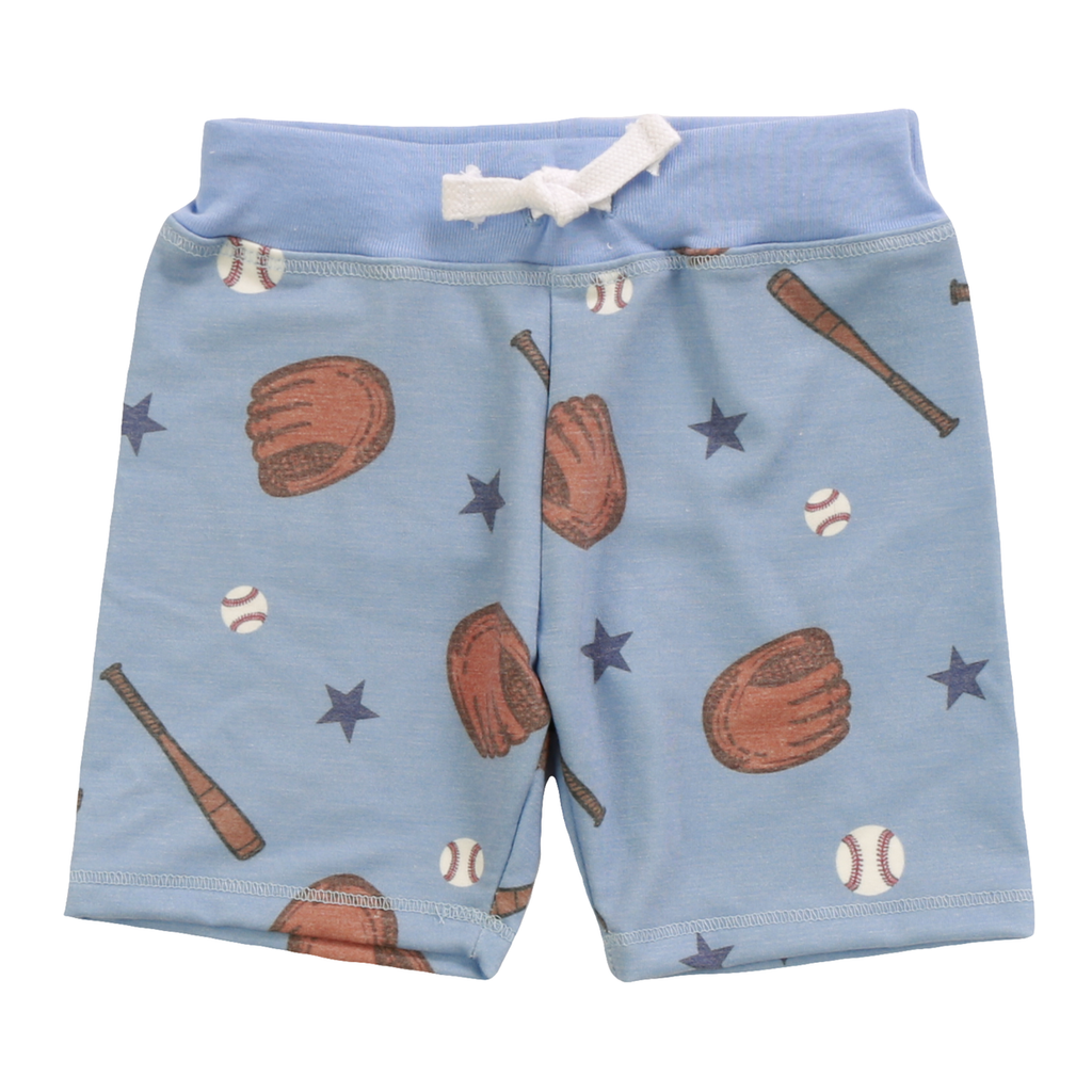 French Terry Baseball Short