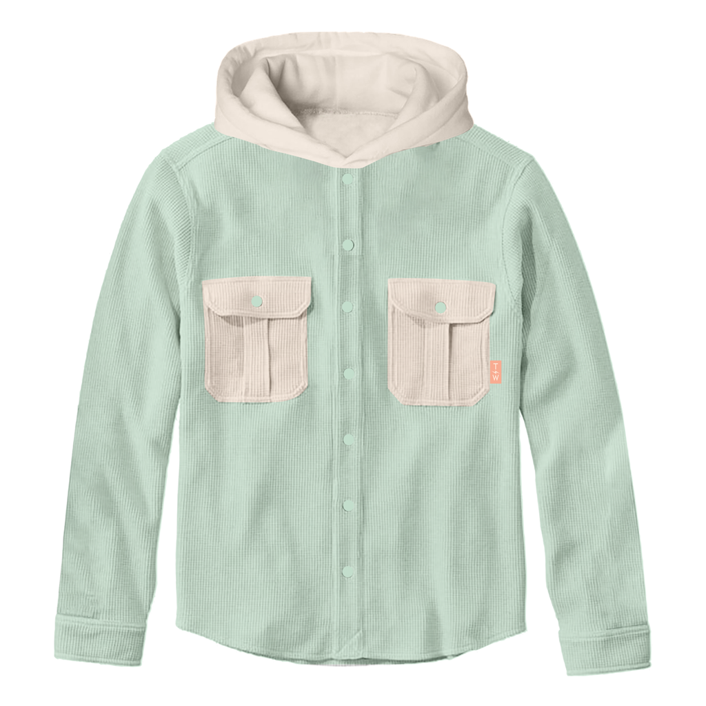 Sprout Hooded Shacket