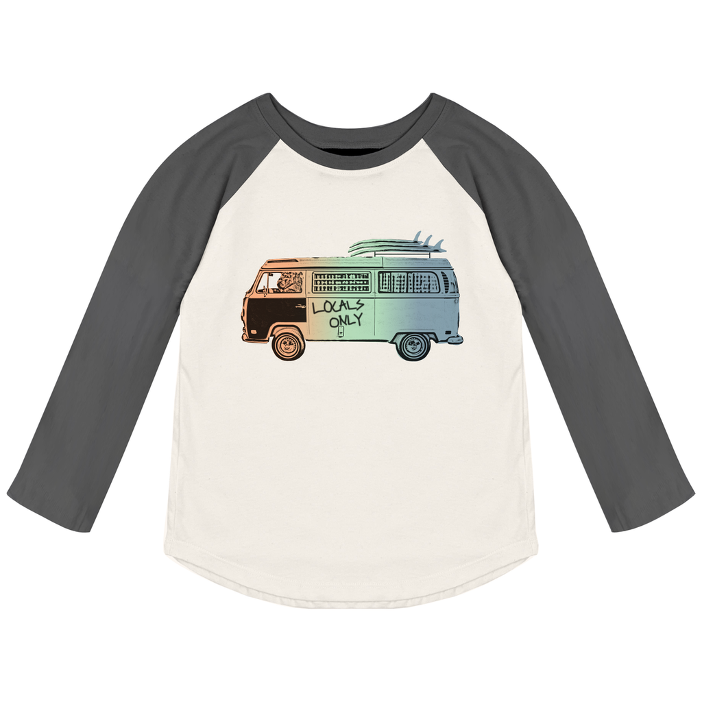 Surf Mobile Raglan Tee