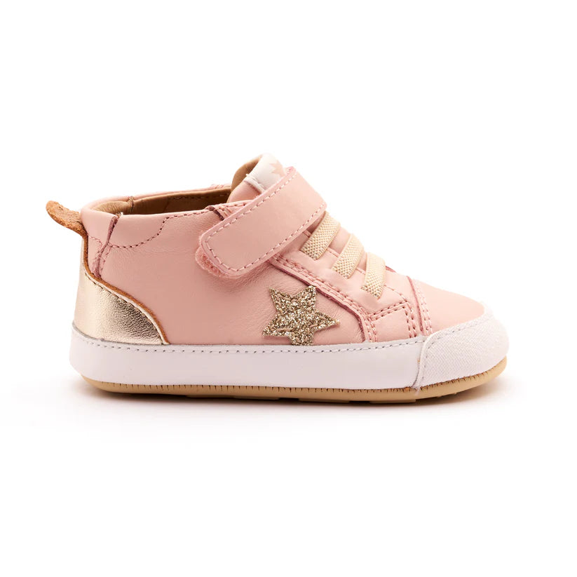 Platinum Bub Powder Pink Glam Gold Baby Shoe