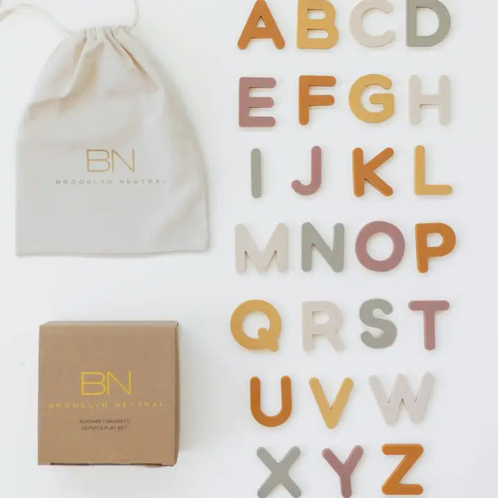 Silicone Alphabet  26Pc.Set