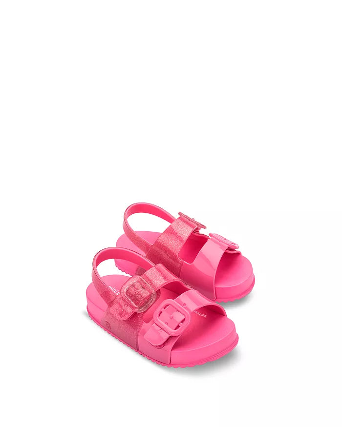 Pink Glitter Cozy Sandal