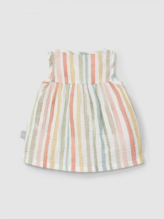 Multi Color Stripe Dress