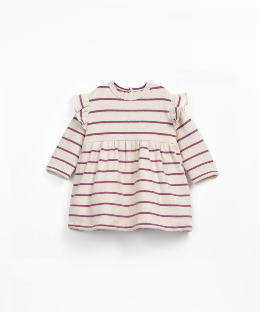 Maroon Stripe Re-Play Dress
