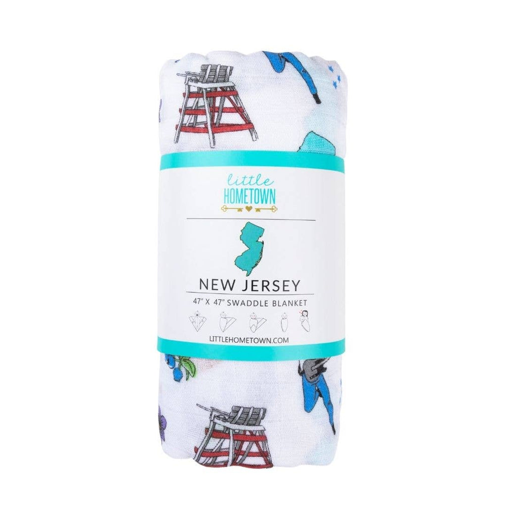 New Jersey Baby Swaddle Blanket (Unisex)