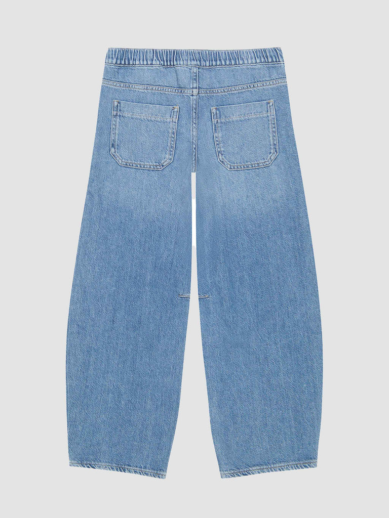 Lilia Barrel Pull on Jean