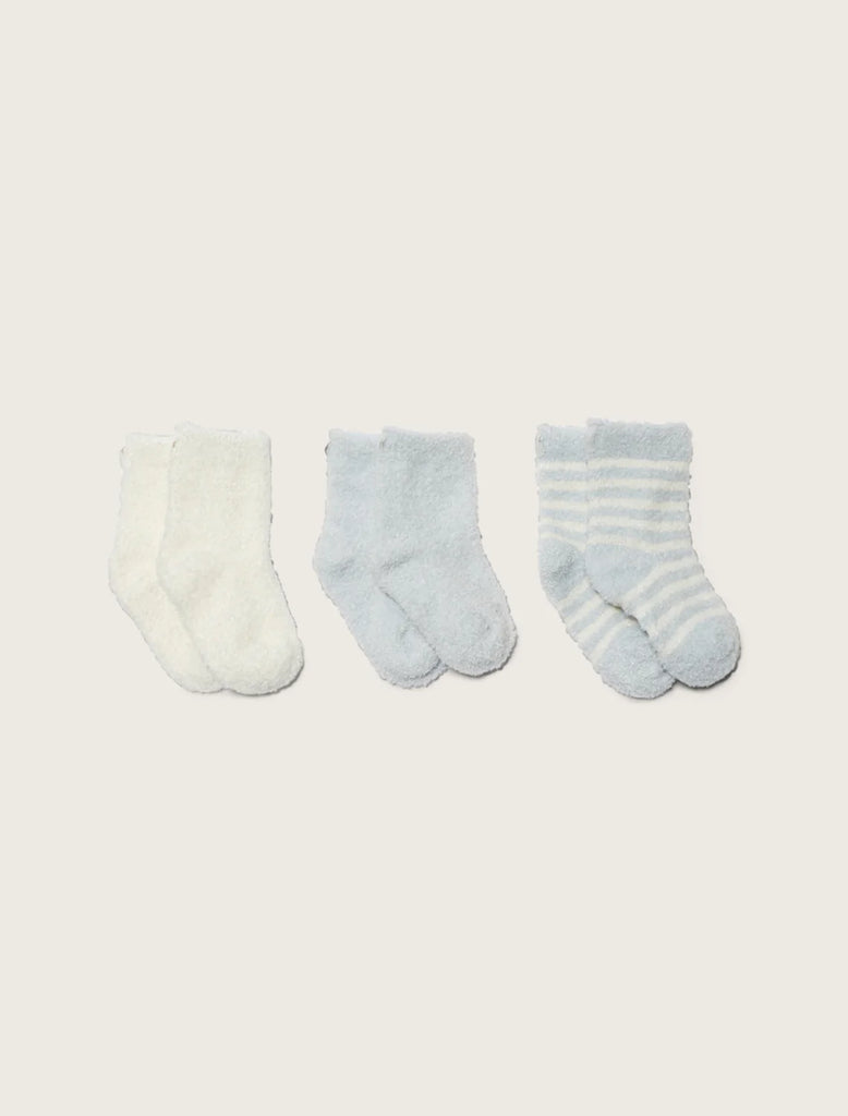 Barefoot Dreams Cozy Chic Infant Socks 3 Pk.