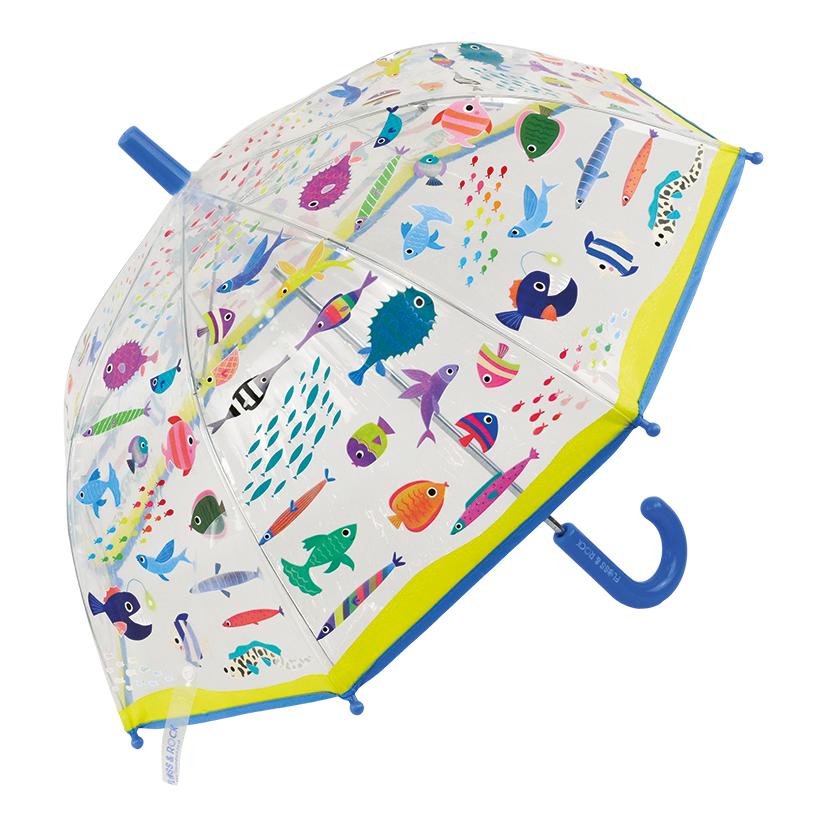 Ocean Transparent Colour Changing Umbrella