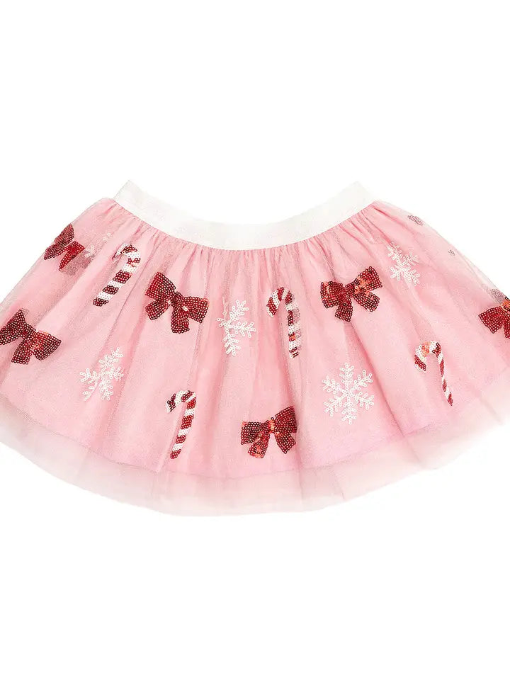 Candy Cane Sequin Christmas tutu