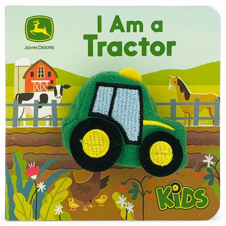 I Am A Tractor Finger Puppet Book