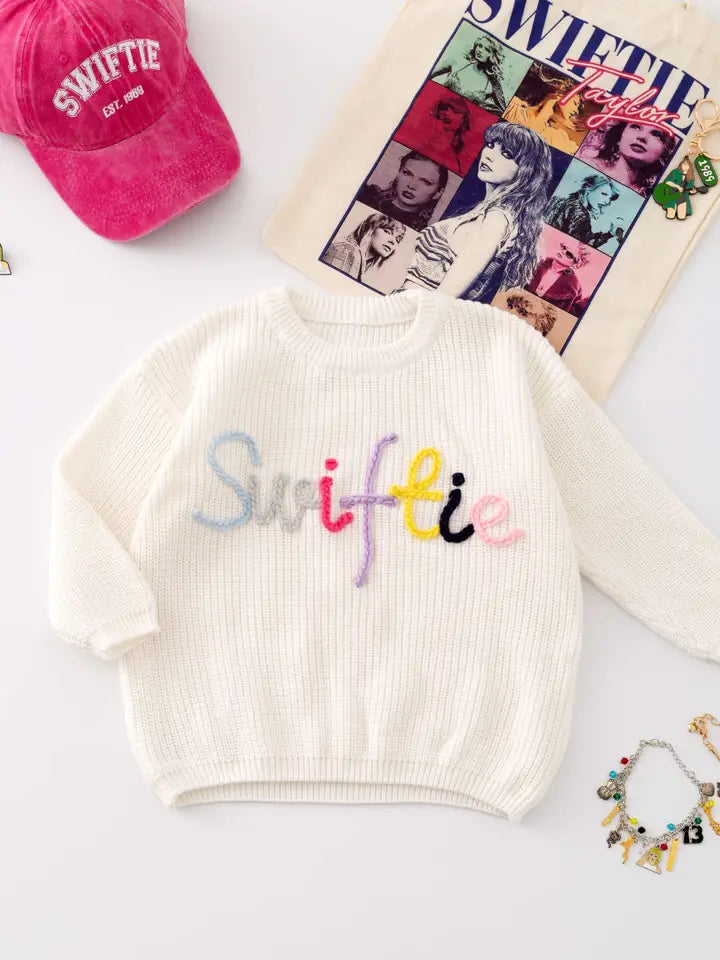 Swiftie Embroidered Sweater