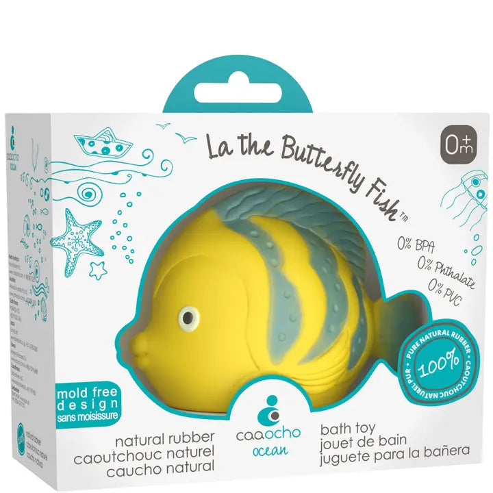 Hole Free Butterfly Fish Bath Toy
