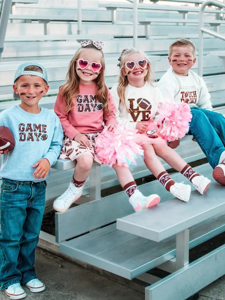 Dusty Rose Game Day Sweatshirt