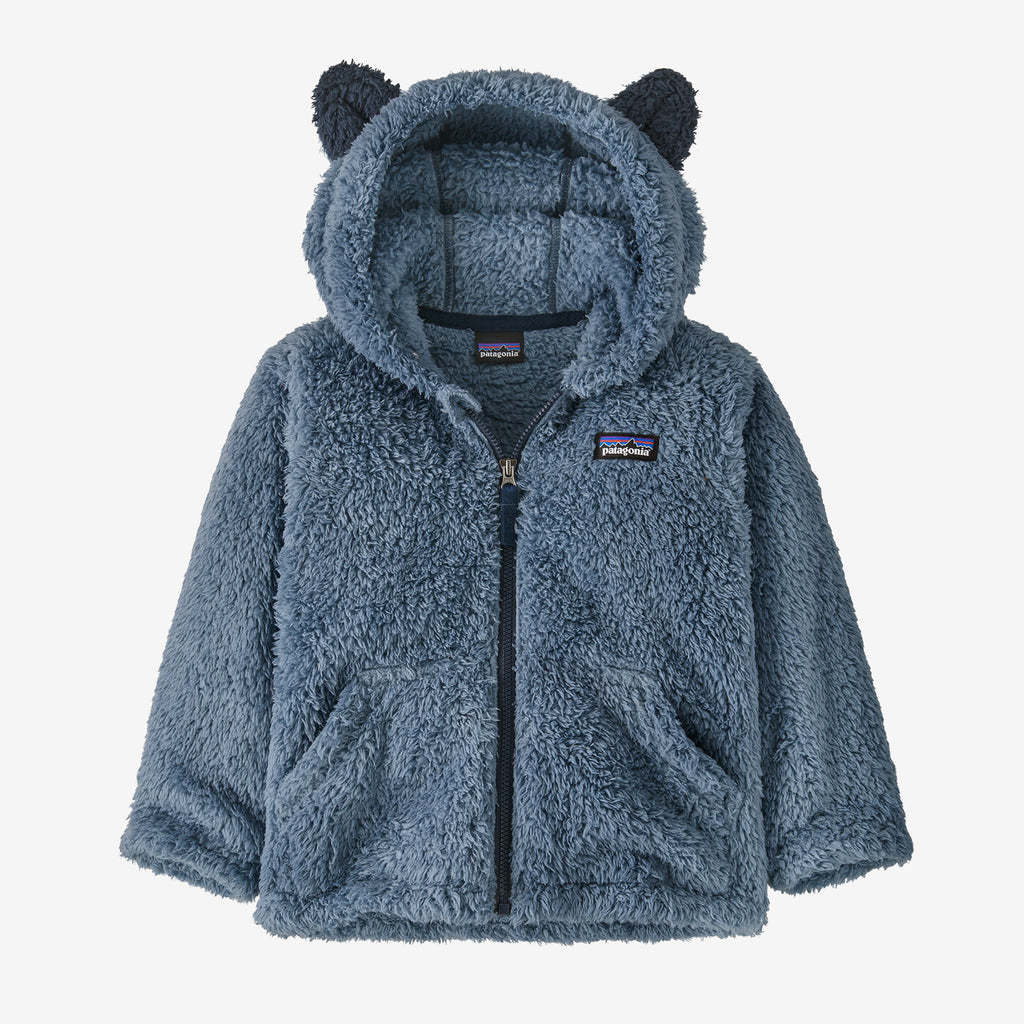 Utility Blue Baby Furry Friends Patagonia Hoody