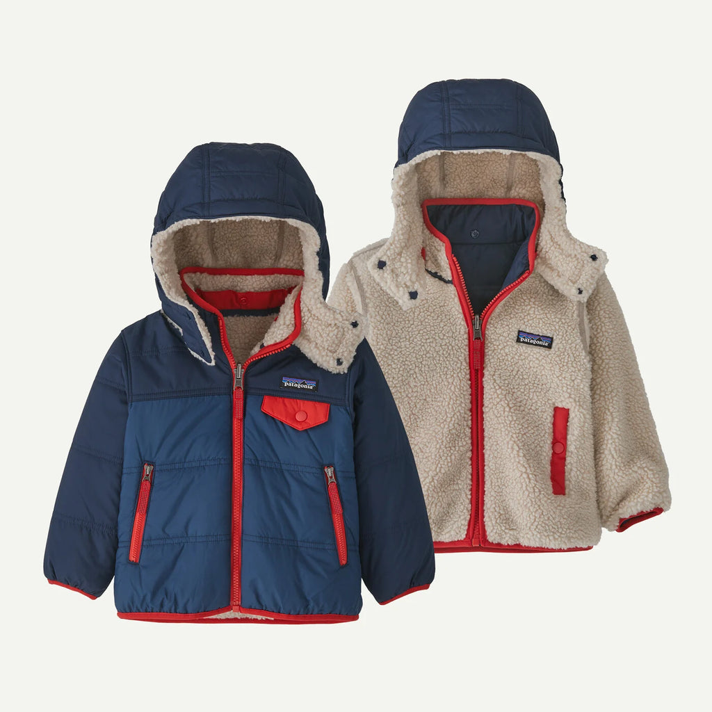Patagonia Reversible Tribbles Hoody Stone Blue
