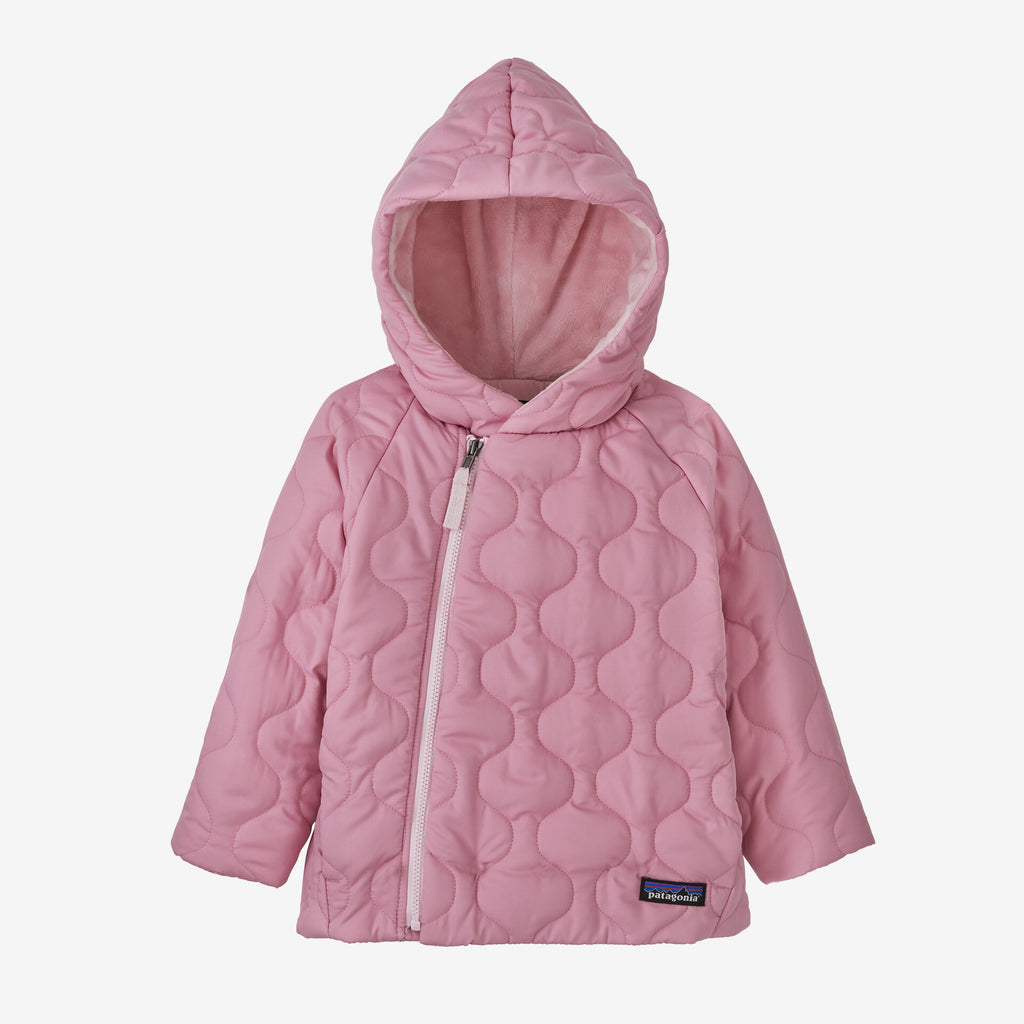 Baby Quilted Puff Jacket/Planet Pink