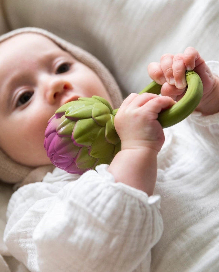 Artichoke Rattle Toy