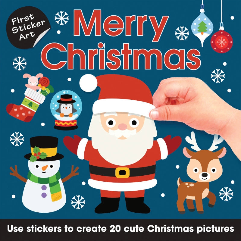 Merry Christmas Sticker Art