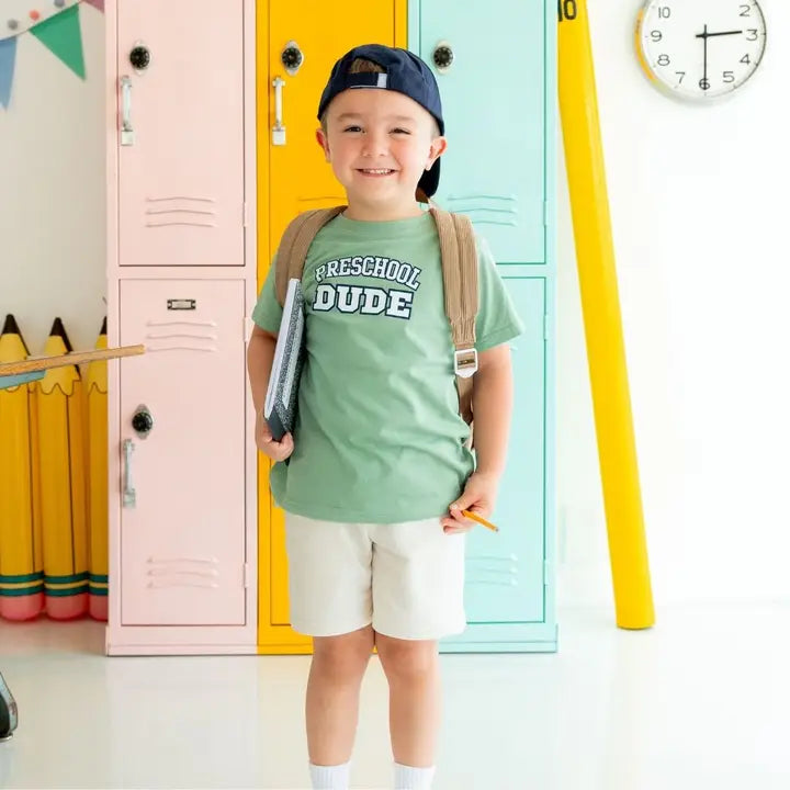 Sage Preschool Dude Tee