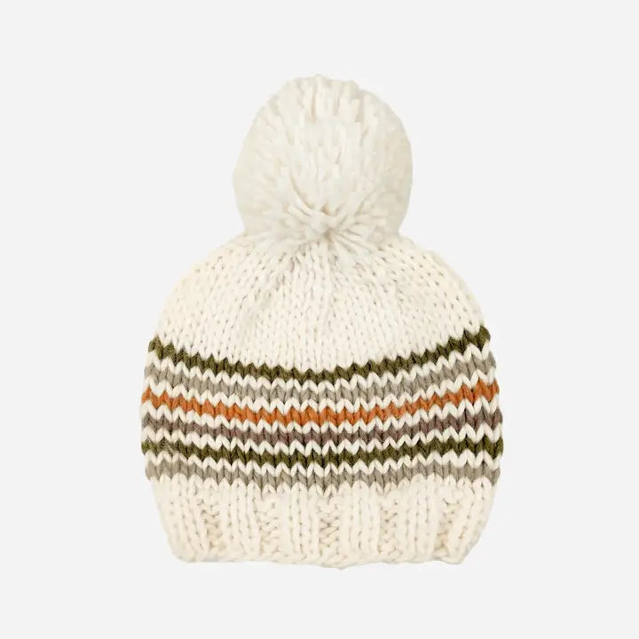 Woodland Stripe Baby Hat