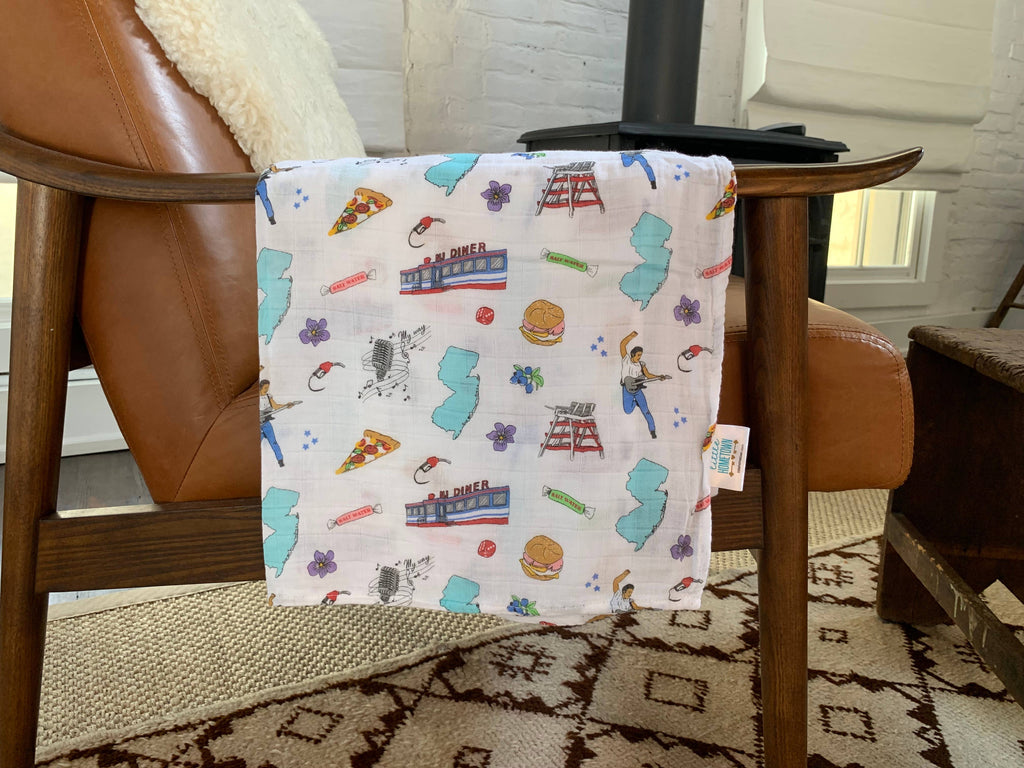 New Jersey Baby Swaddle Blanket (Unisex)