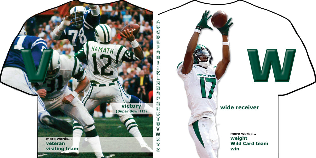 New York Jets ABC - Kids Book for Football Fans