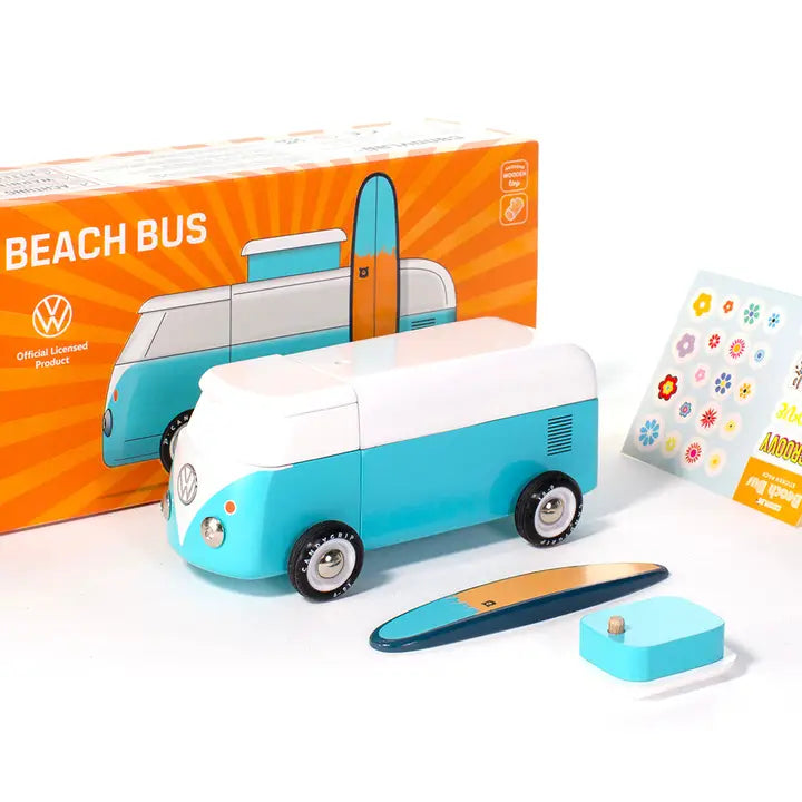 VW Beach Bus Ocean