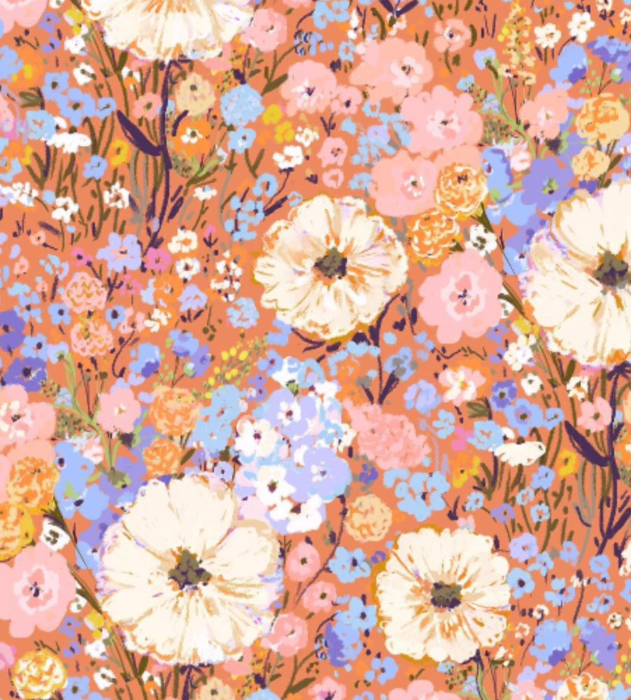 Puff Twirl in Pumpkin Bouquet | Girls Fall Clothing