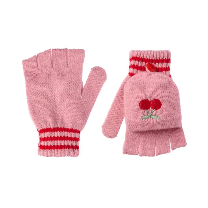 Cheerful Cherry Mittens