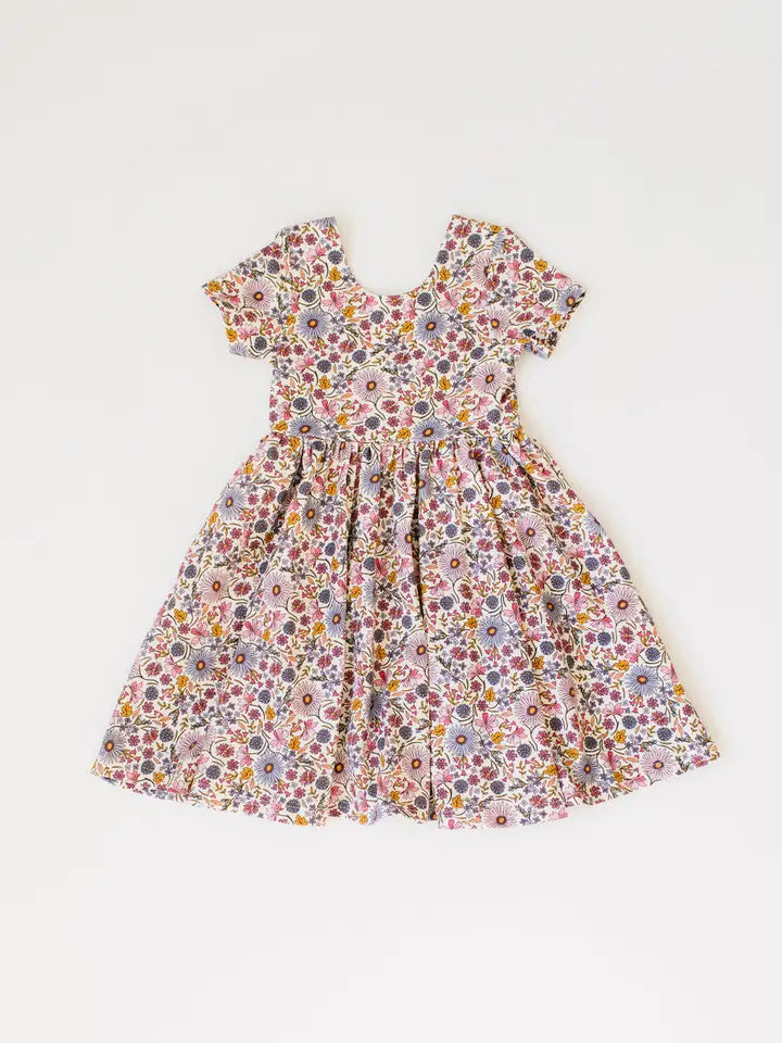 Classic Twirl Plum Fields Dress