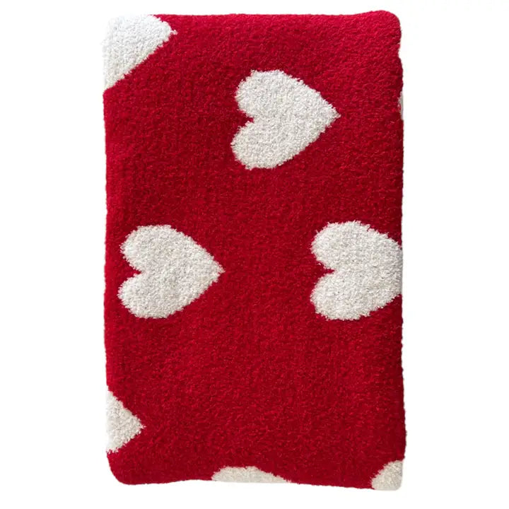 Red Heart Blanket