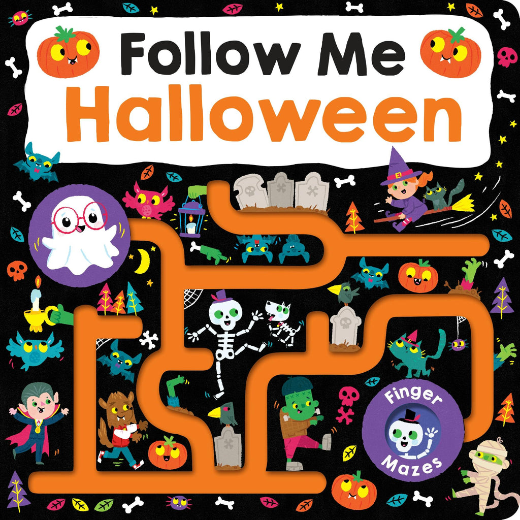 Follow Me Halloween Finger Maze
