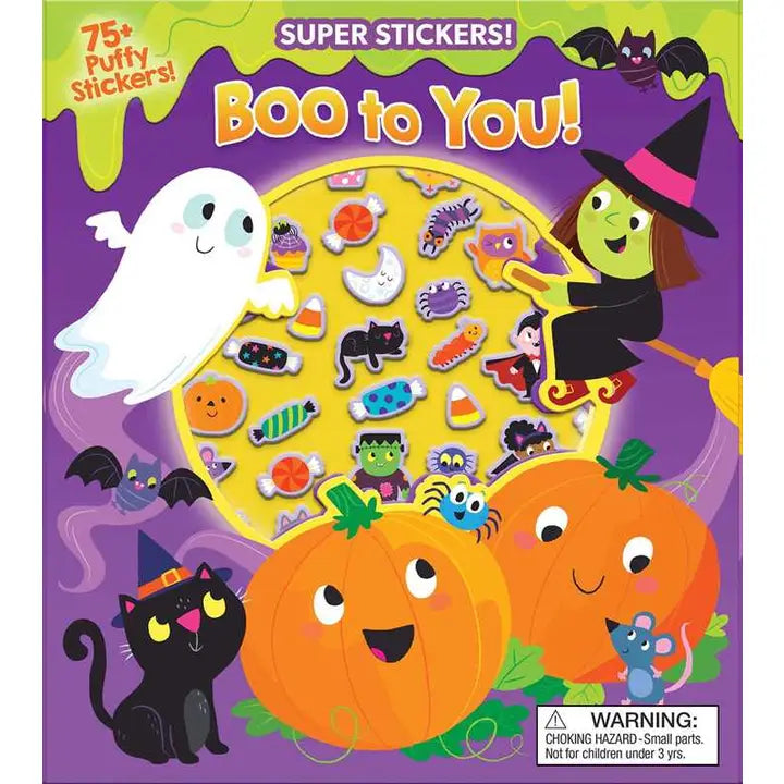 Super Puffy Stickers Boo to You