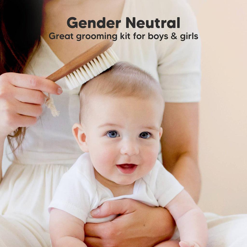 KeaBabies Baby Hair Brush