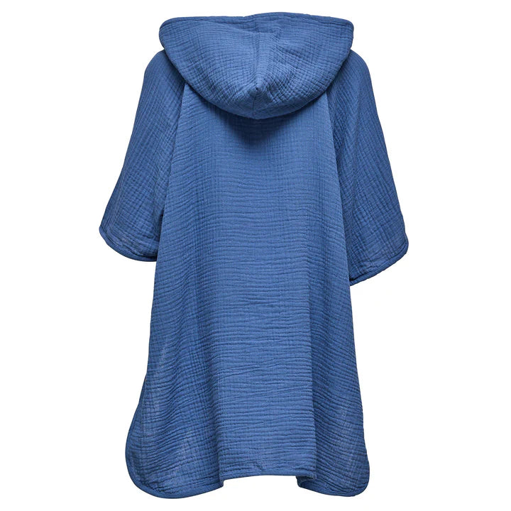 Denim Blue Poncho