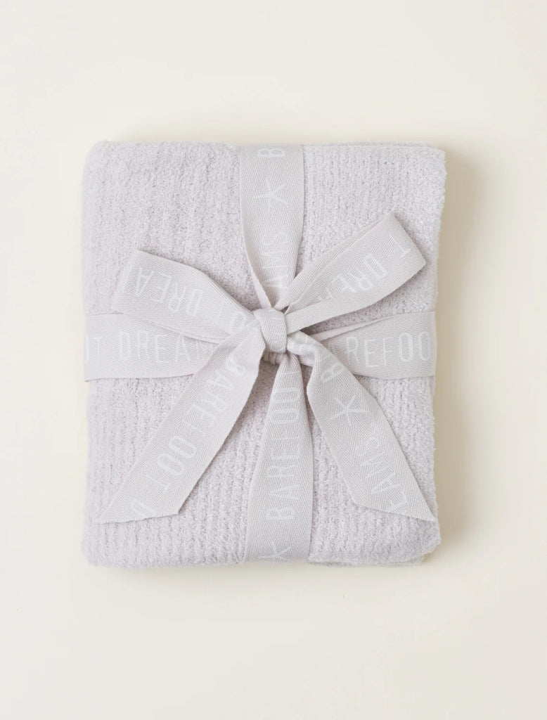 Cozy Chic Lite Ribbed Blanket/Almond