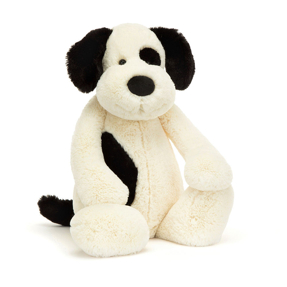 Black & Cream Huge Bashful Puppy